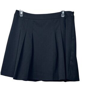 Oakie & Lola  Women’s Pleated A-Line Skater Skirt, black,